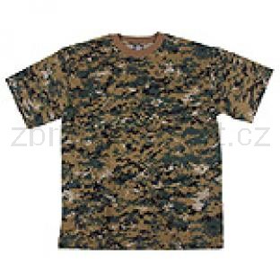 Army shop Trika - Triko ACU Woodland vel.L