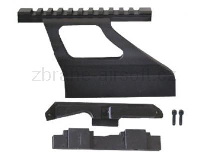 Airsoft Mont. lišty a kroužky - ICS montáž optiky AK/SVD Dragunov