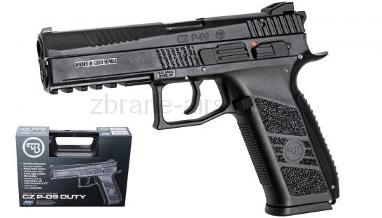 zbran CZ 75 - ASG CZ P-09 GAS BLOWBACK + kufk