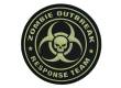 Ostatn Nivka Zombie outbreak - Response team 3D plast GLOW IN THE DARK